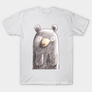 It's a Family of Bears - Black Bear T-Shirt